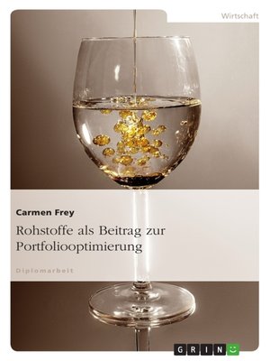 cover image of Rohstoffe als Beitrag zur Portfoliooptimierung